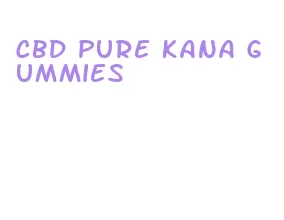 cbd pure kana gummies