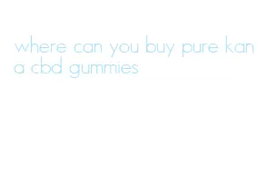 where can you buy pure kana cbd gummies