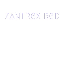 zantrex red