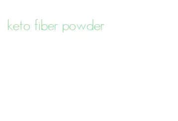 keto fiber powder