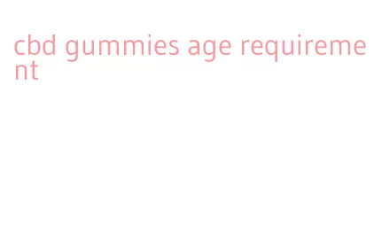 cbd gummies age requirement