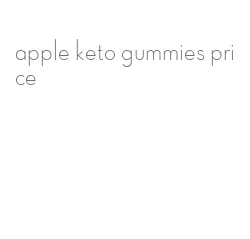 apple keto gummies price