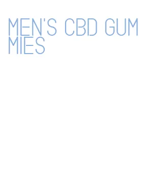 men's cbd gummies