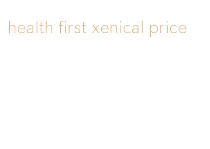 health first xenical price