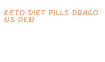 keto diet pills dragons den