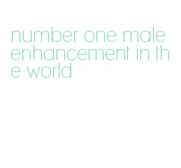 number one male enhancement in the world