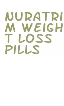 nuratrim weight loss pills