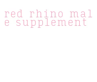 red rhino male supplement