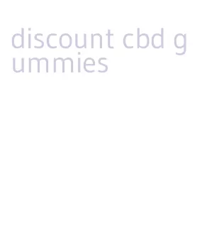 discount cbd gummies