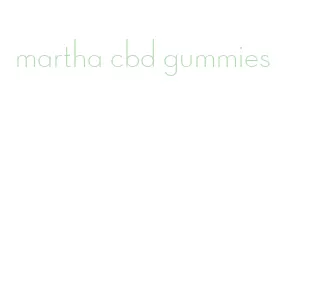 martha cbd gummies