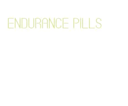 endurance pills