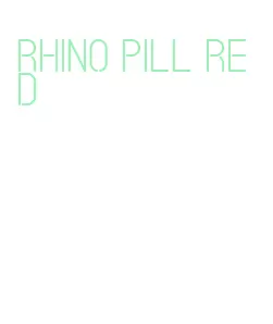 rhino pill red