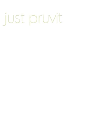 just pruvit