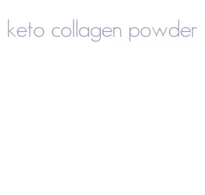 keto collagen powder