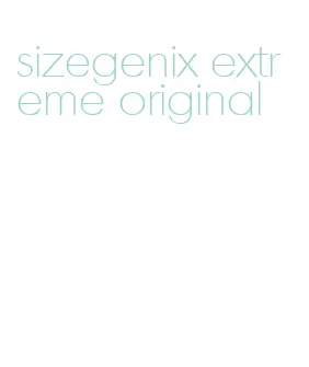 sizegenix extreme original