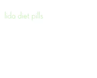 lida diet pills