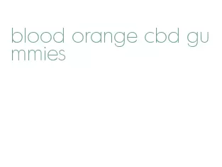 blood orange cbd gummies