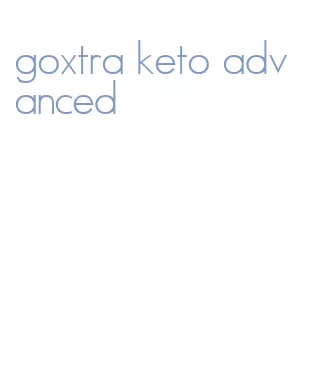 goxtra keto advanced