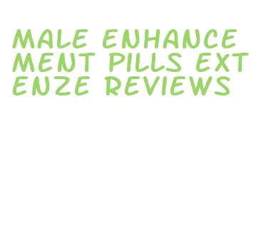 male enhancement pills extenze reviews