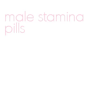 male stamina pills