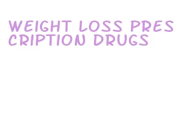 weight loss prescription drugs