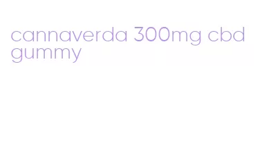 cannaverda 300mg cbd gummy