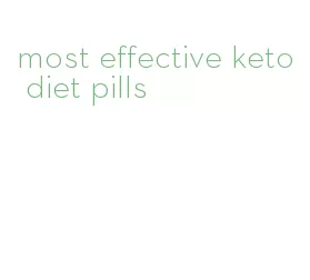 most effective keto diet pills