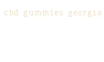 cbd gummies georgia