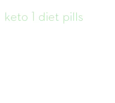 keto 1 diet pills