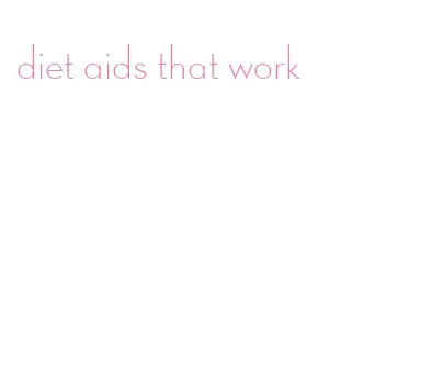 diet aids that work