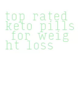 top rated keto pills for weight loss