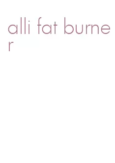 alli fat burner