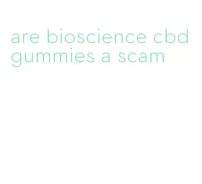 are bioscience cbd gummies a scam