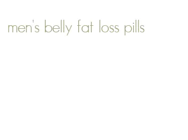 men's belly fat loss pills