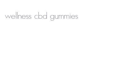 wellness cbd gummies