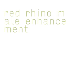 red rhino male enhancement