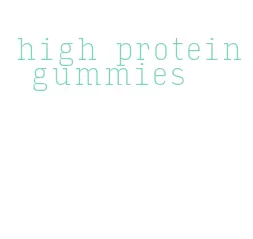 high protein gummies