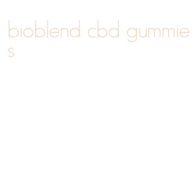 bioblend cbd gummies