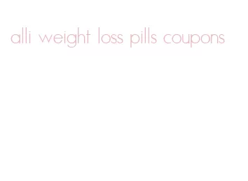 alli weight loss pills coupons