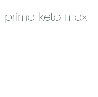 prima keto max