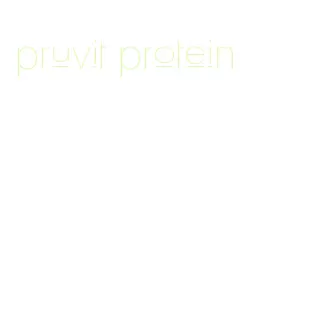 pruvit protein