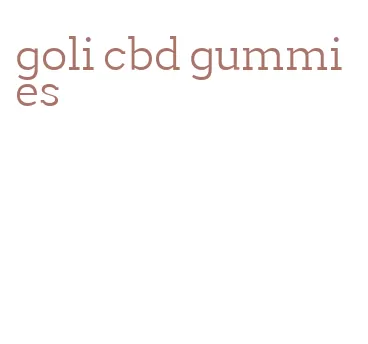 goli cbd gummies