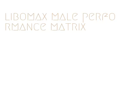 libomax male performance matrix