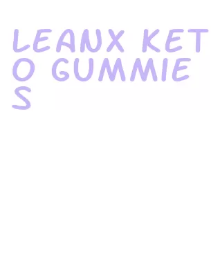 leanx keto gummies