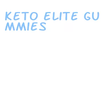 keto elite gummies