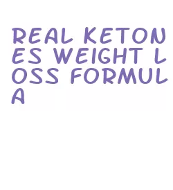 real ketones weight loss formula