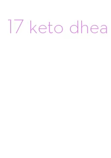 17 keto dhea