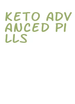 keto advanced pills