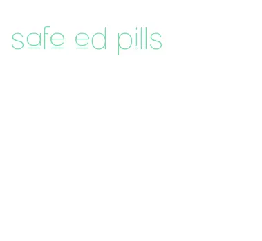 safe ed pills