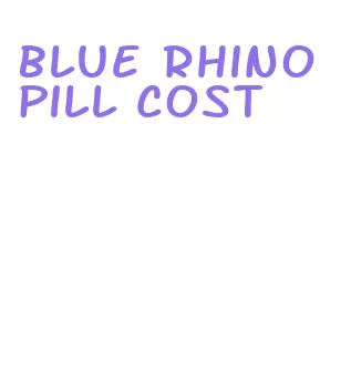 blue rhino pill cost